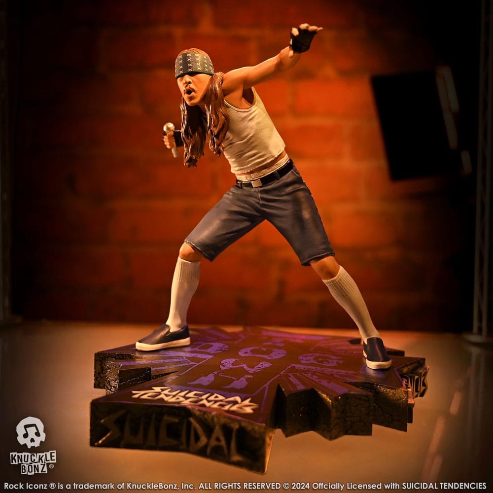 Suicidal Tendencies Estatua Rock Iconz Mike Muir 22 cm