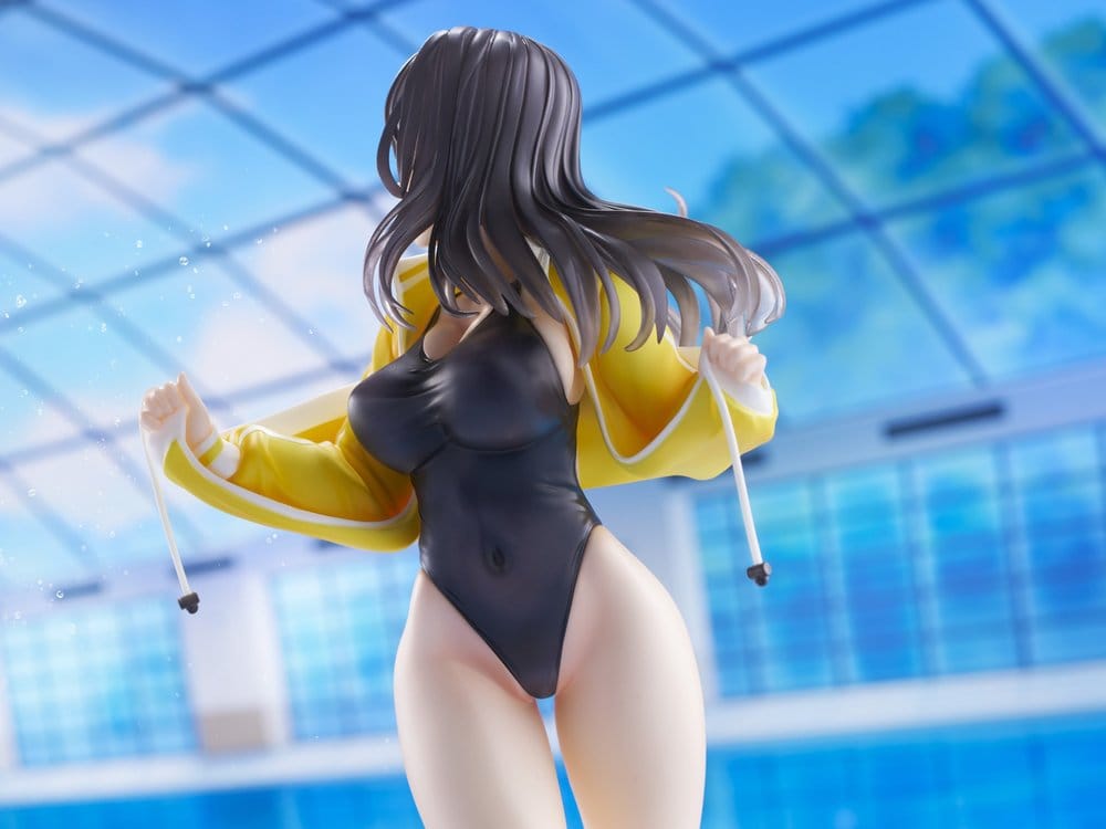 KoiKoi Sakura Figura PVC 1/6 Kyou kara Suieibu Komon no Tama-chan Sensei 27 cm