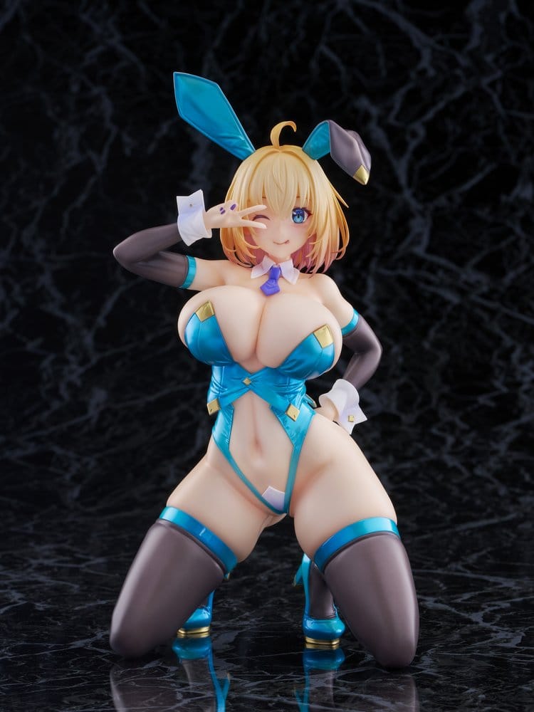 Original Character Figura PVC 1/6 KoiKoi -Sakura- Sophia F. Shirring Blue Bunny Ver. 20 cm Frikytopia