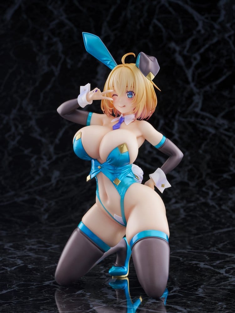 Original Character Figura PVC 1/6 KoiKoi -Sakura- Sophia F. Shirring Blue Bunny Ver. 20 cm