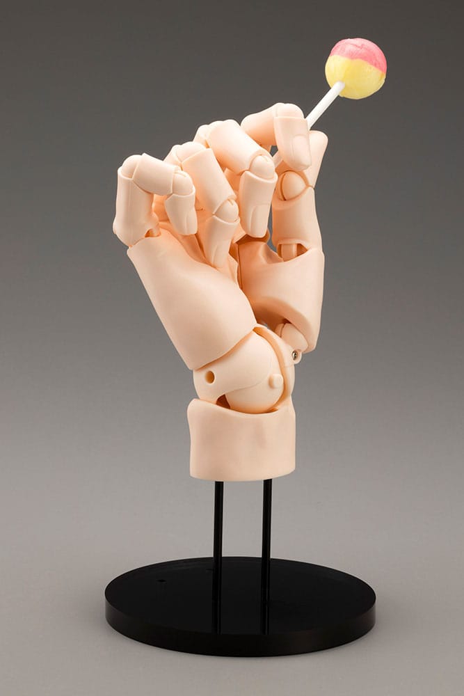Takahiro Kagami Artist Support Item Hand PVC 1 1 Model L Pale Orange 21cm