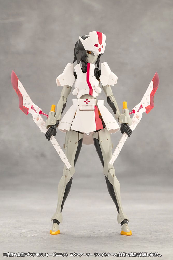 Unlimited Universe Megalomaria Maqueta Plastic Model Kit Metamorphose Unit Exarmor White Nurse 16 cm Frikytopia