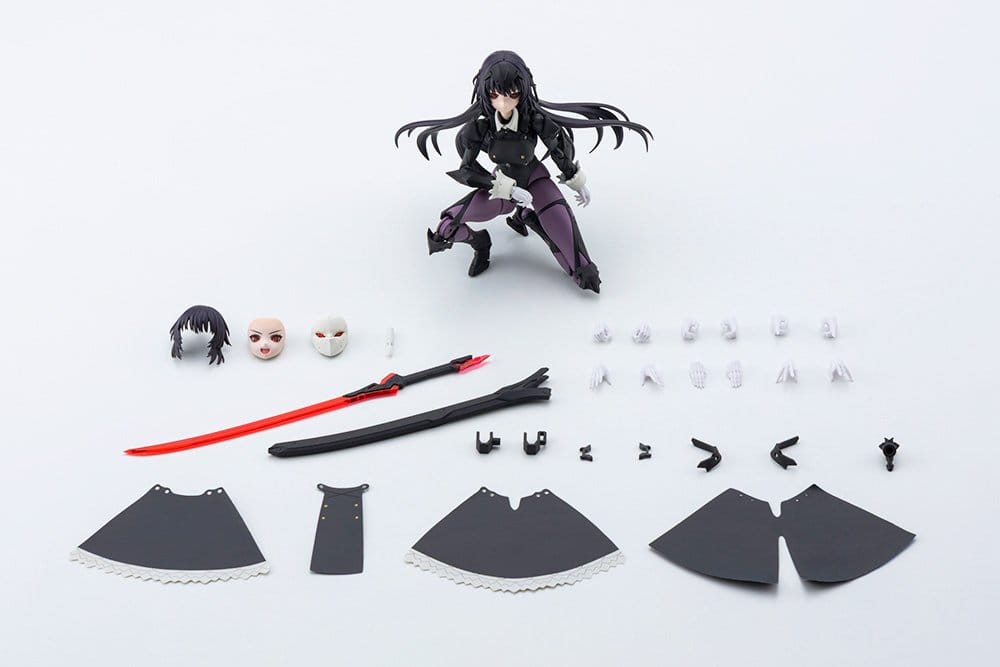 Megalomaria Unlimited Universe Plastic Model Kit Maria Kagaribi Dress Code (Reproduction) 16 cm