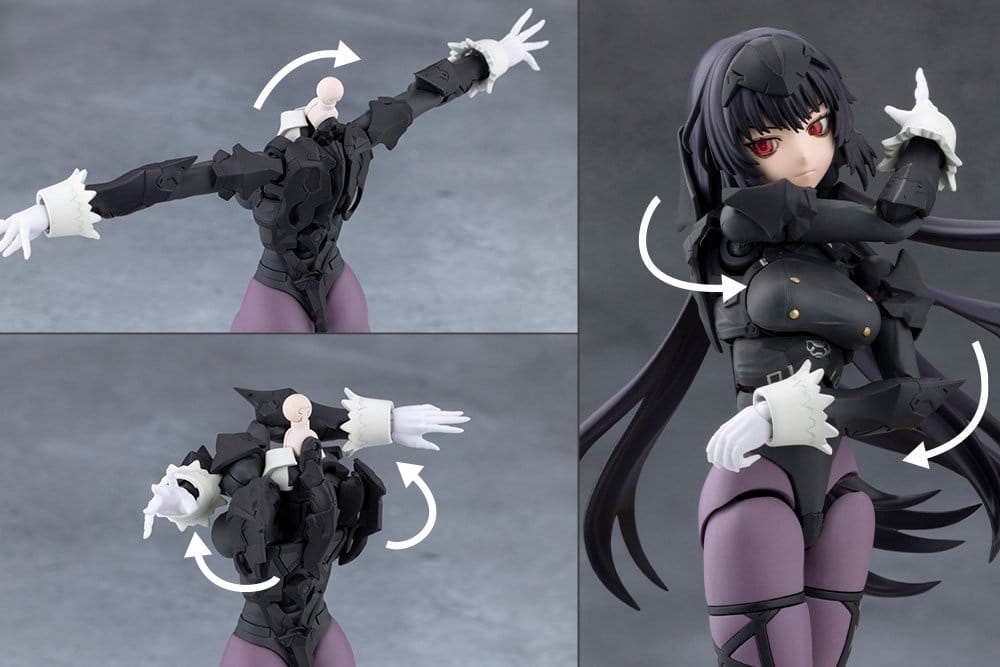 Megalomaria Unlimited Universe Plastic Model Kit Maria Kagaribi Dress Code (Reproduction) 16 cm