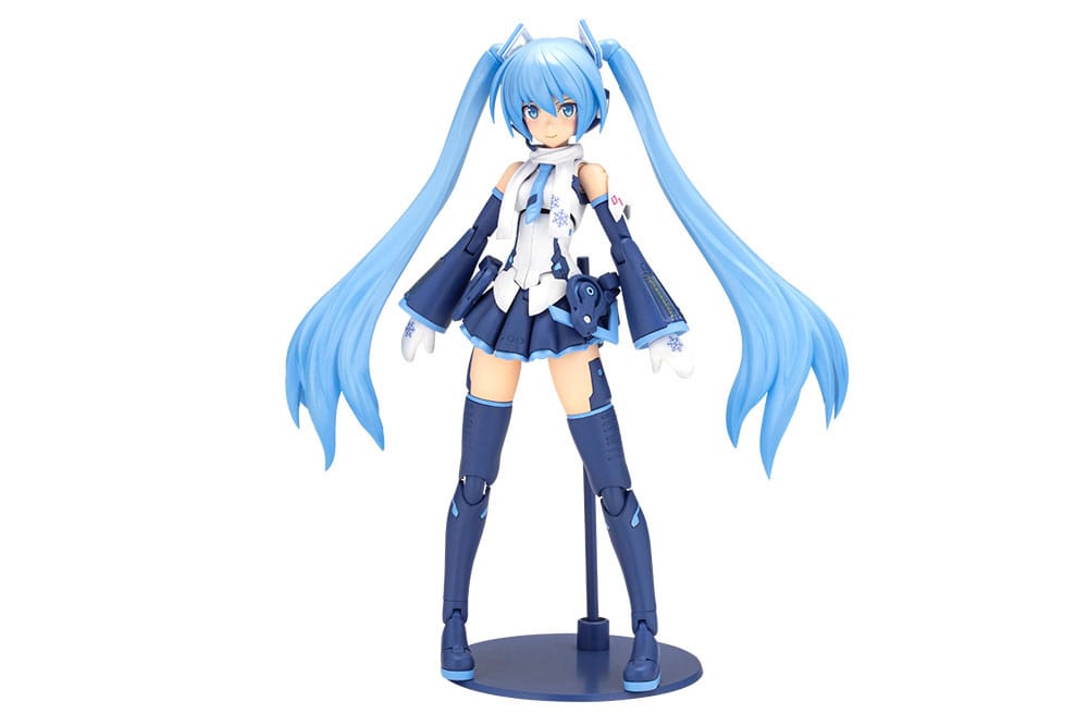 Frame Arms Girl x Hatsune Miku Maqueta Plastic Model Kit Frame Music Girl Snow Miku Another Color Ver. 15 cm