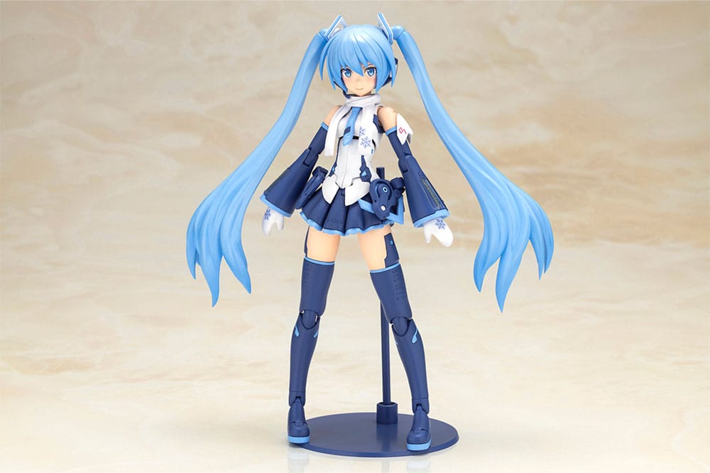 Frame Arms Girl x Hatsune Miku Maqueta Plastic Model Kit Frame Music Girl Snow Miku Another Color Ver. 15 cm