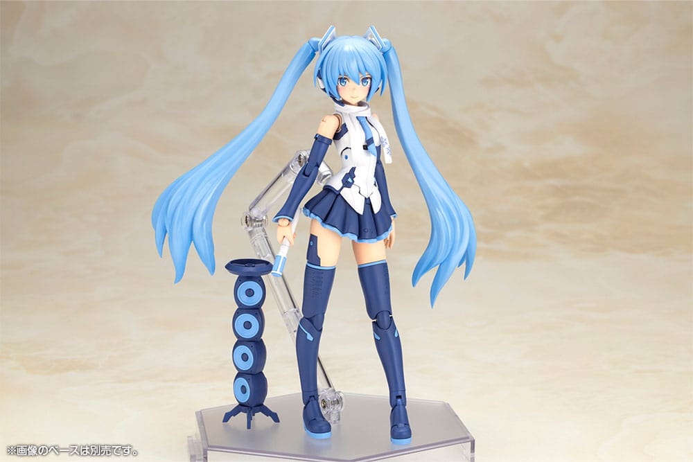 Frame Arms Girl x Hatsune Miku Maqueta Plastic Model Kit Frame Music Girl Snow Miku Another Color Ver. 15 cm