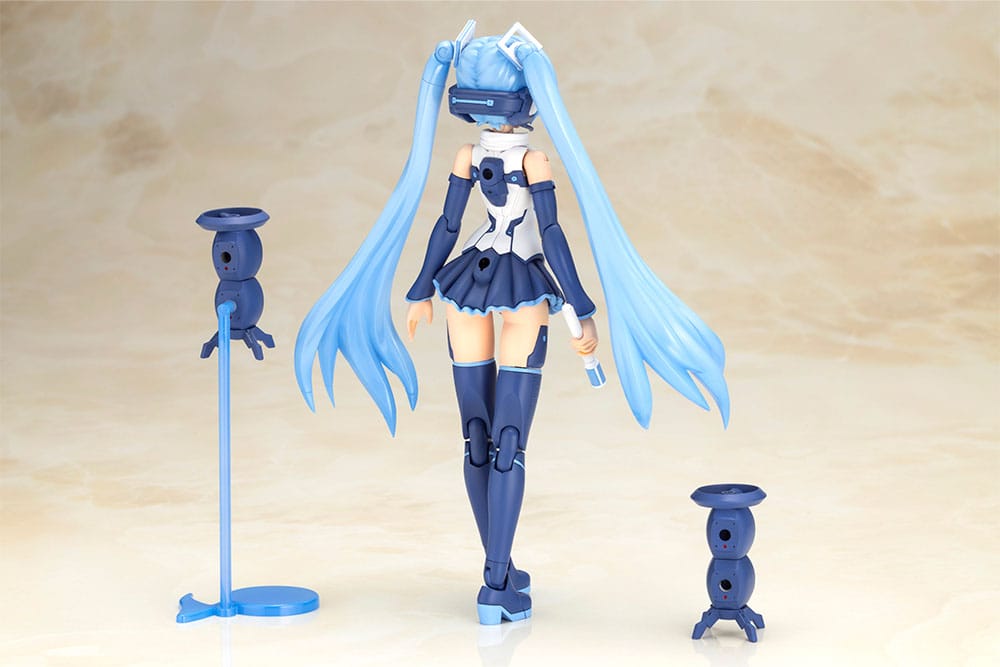 Frame Arms Girl x Hatsune Miku Maqueta Plastic Model Kit Frame Music Girl Snow Miku Another Color Ver. 15 cm