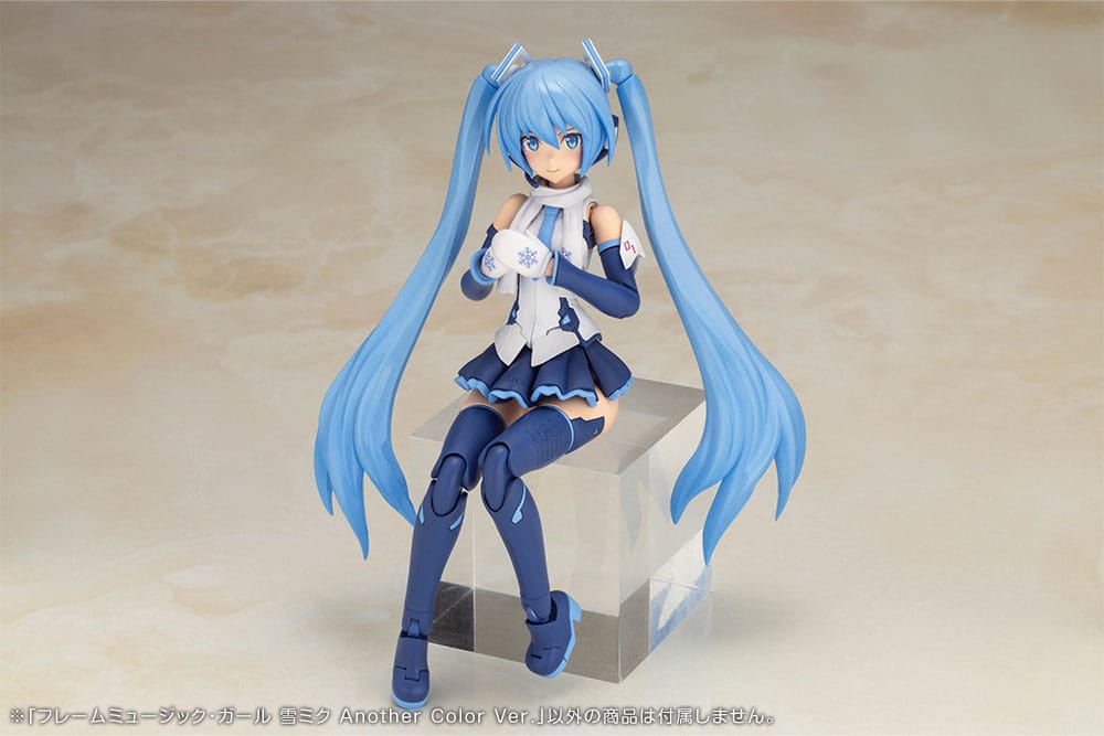 Frame Arms Girl x Hatsune Miku Maqueta Plastic Model Kit Frame Music Girl Snow Miku Another Color Ver. 15 cm