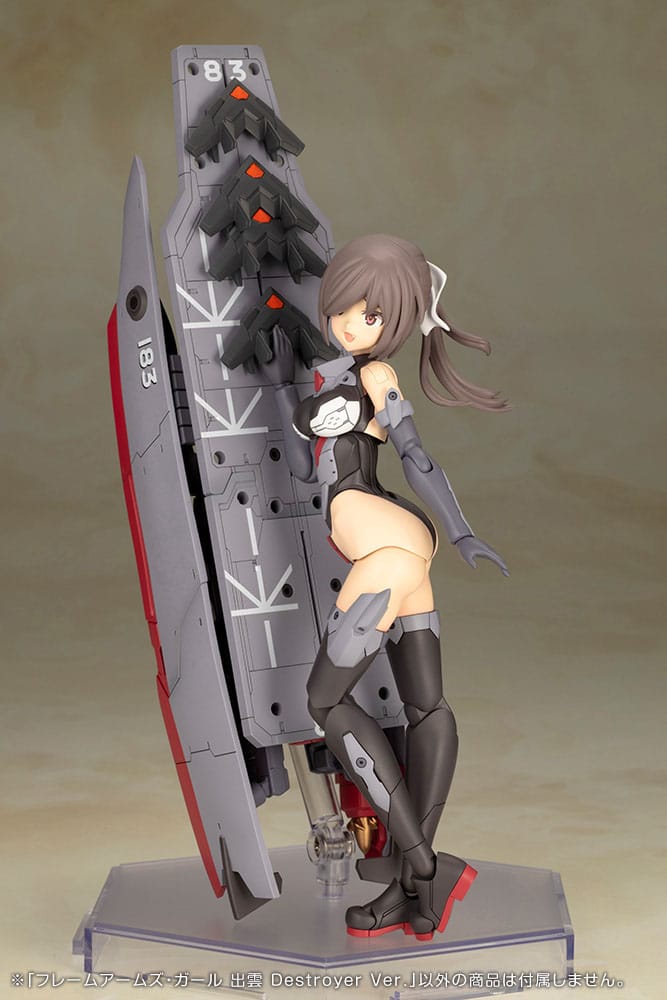 Frame Arms Girl Maqueta Plastic Model Kit Izumo Destroyer Ver. 17 cm