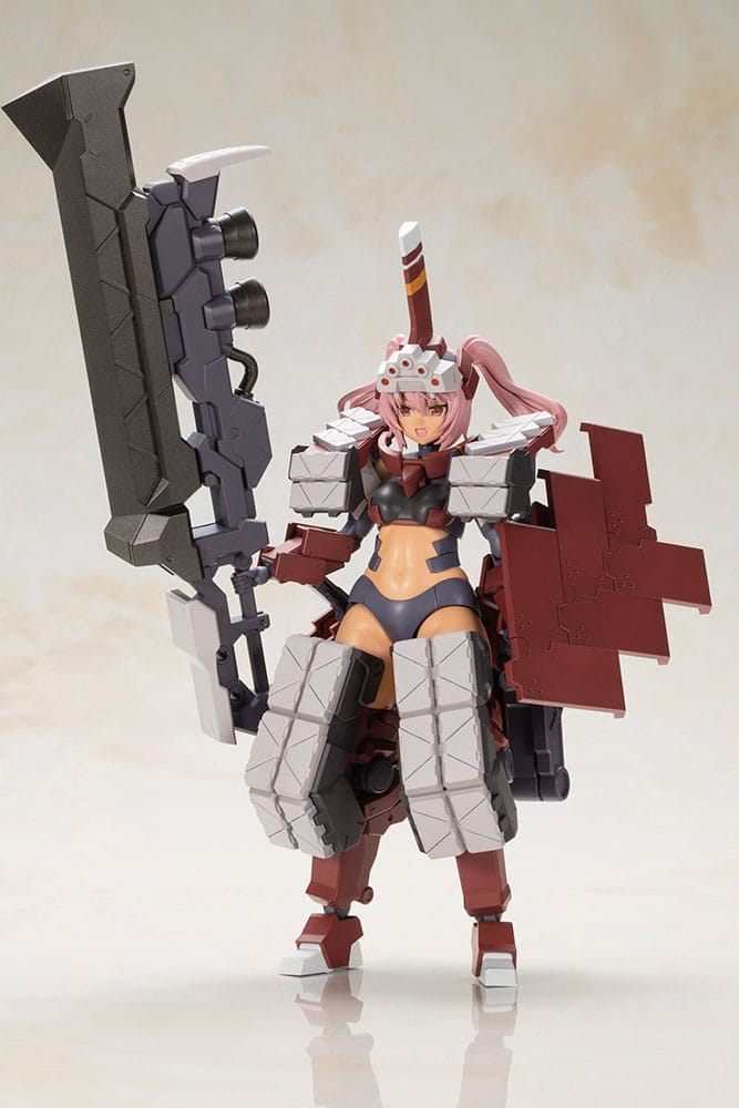 Frame Arms Girl Maqueta Plastic Model Kit Kagutsuchi-Otsu Fencer 19 cm