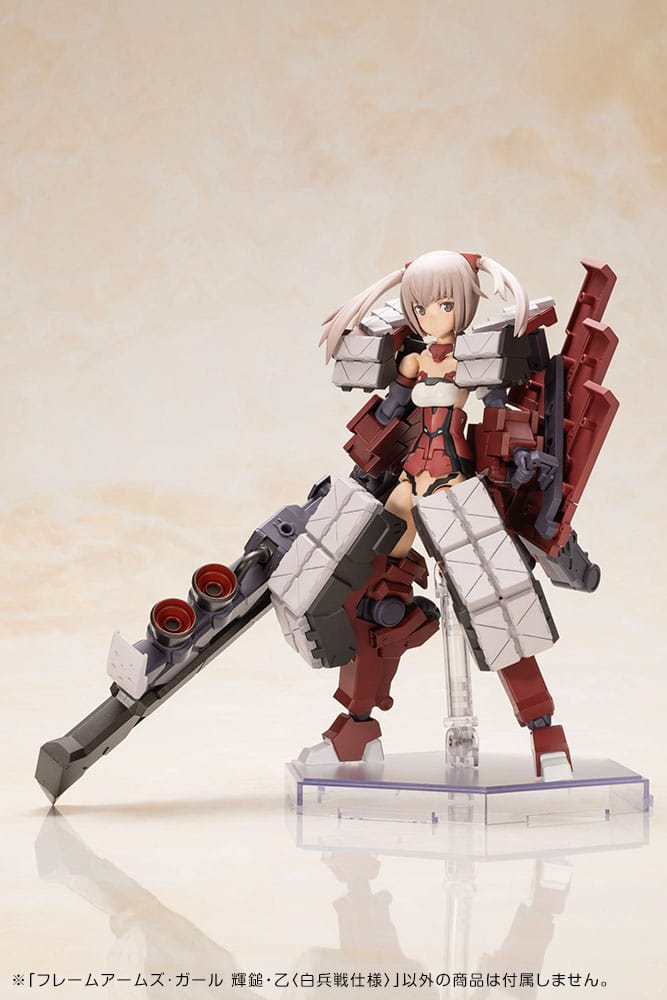 Frame Arms Girl Maqueta Plastic Model Kit Kagutsuchi-Otsu Fencer 19 cm