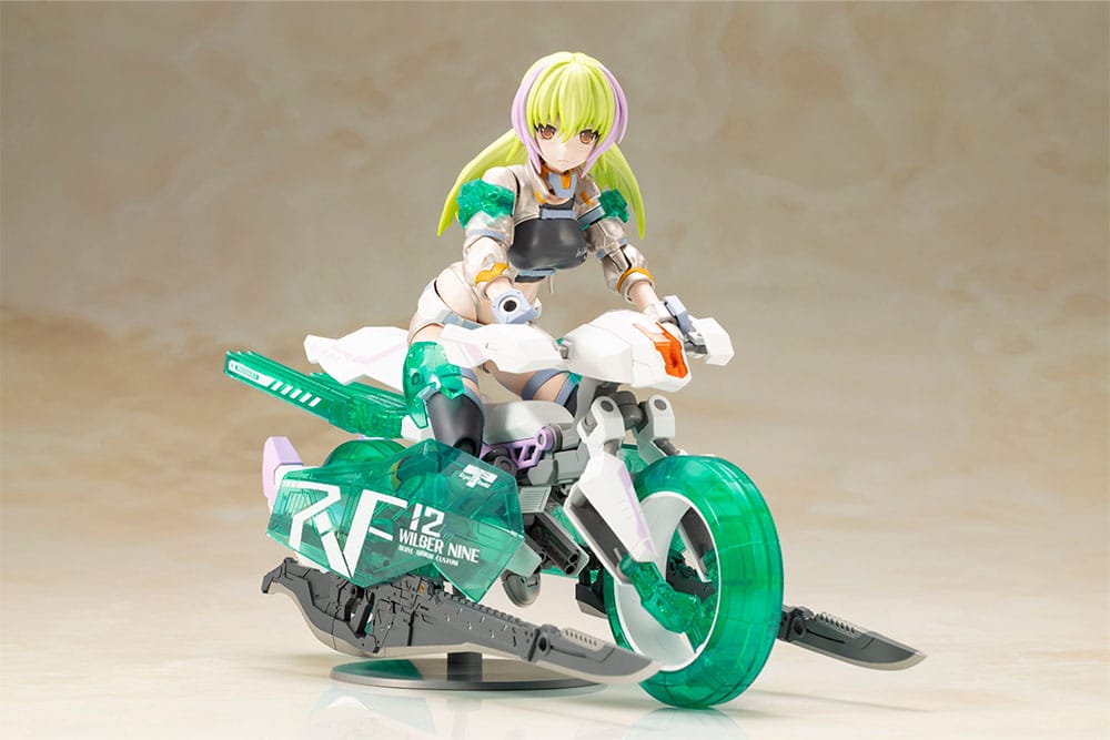 Frame Arms Girl Maqueta Plastic Model Kit Wilber Nine Beryl Armor Custom 16 cm