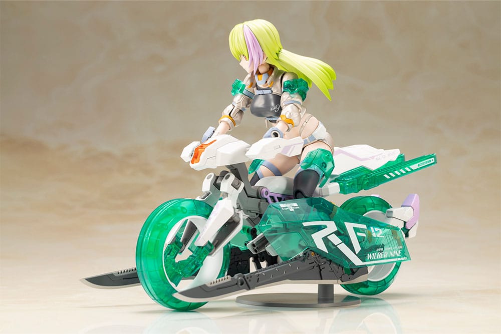 Frame Arms Girl Maqueta Plastic Model Kit Wilber Nine Beryl Armor Custom 16 cm