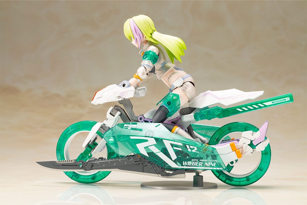 Frame Arms Girl Maqueta Plastic Model Kit Wilber Nine Beryl Armor Custom 16 cm