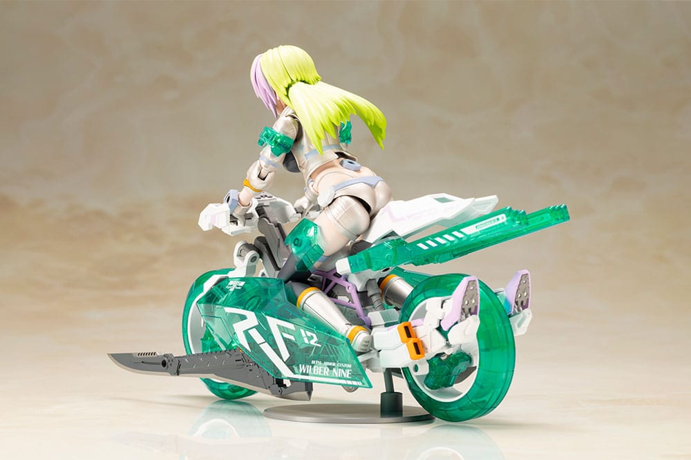 Frame Arms Girl Maqueta Plastic Model Kit Wilber Nine Beryl Armor Custom 16 cm