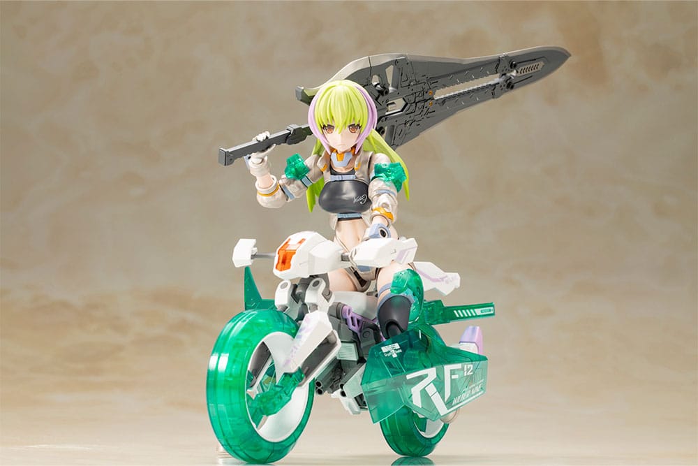 Frame Arms Girl Maqueta Plastic Model Kit Wilber Nine Beryl Armor Custom 16 cm