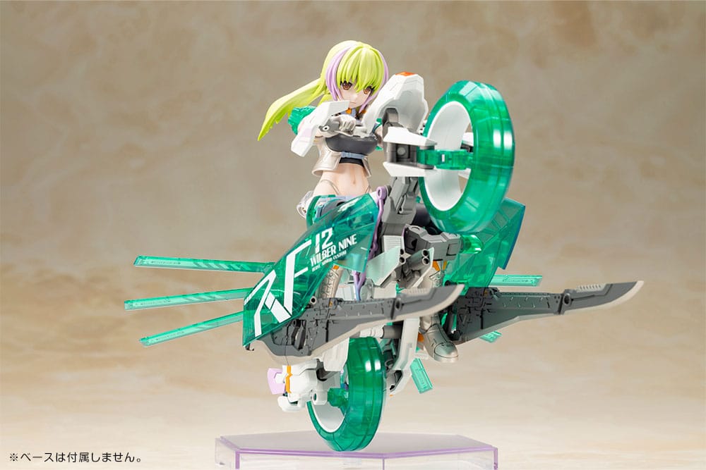 Frame Arms Girl Maqueta Plastic Model Kit Wilber Nine Beryl Armor Custom 16 cm