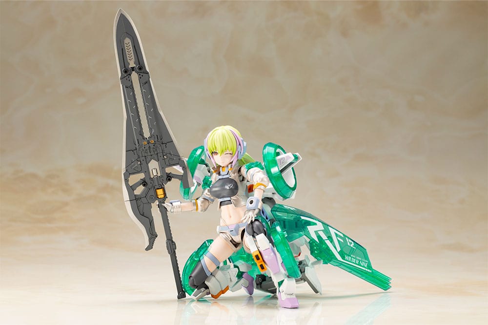 Frame Arms Girl Maqueta Plastic Model Kit Wilber Nine Beryl Armor Custom 16 cm