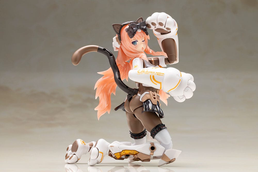 Frame Arms Girl Maqueta Plastic Model Kit Durga I Cat Armor Ver. Calico 16 cm
