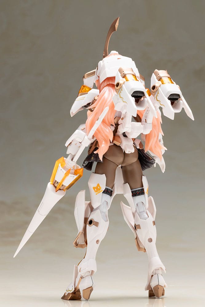 Frame Arms Girl Maqueta Plastic Model Kit Durga I Cat Armor Ver. Calico 16 cm