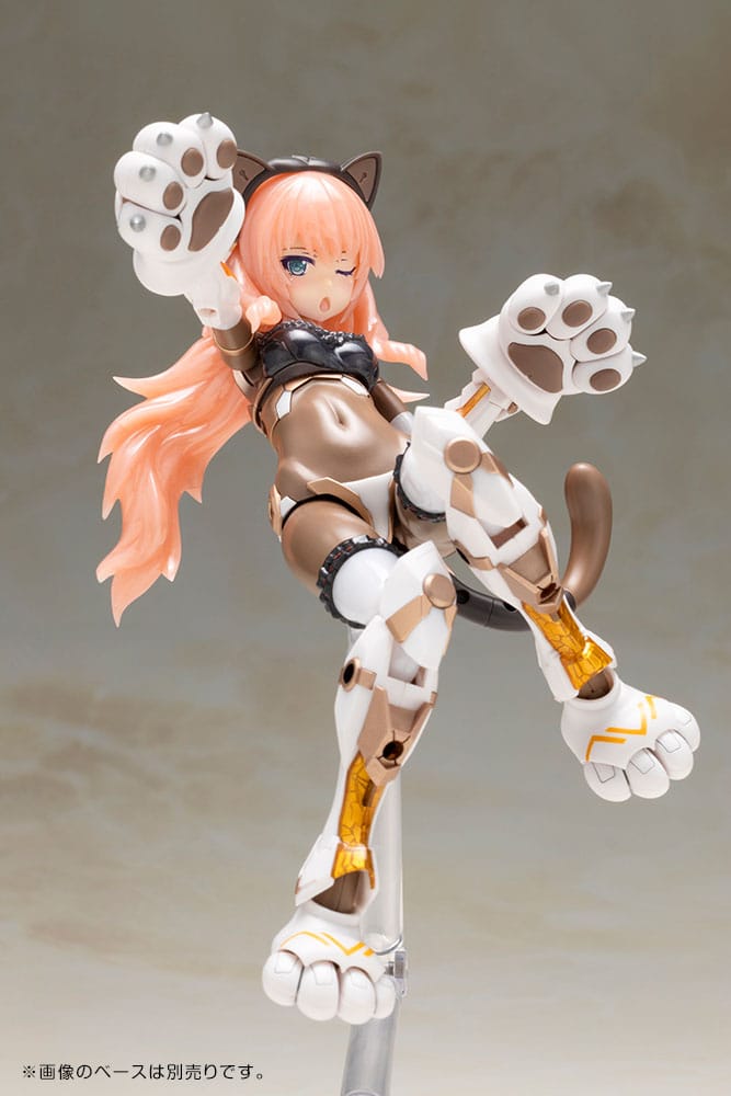 Frame Arms Girl Maqueta Plastic Model Kit Durga I Cat Armor Ver. Calico 16 cm