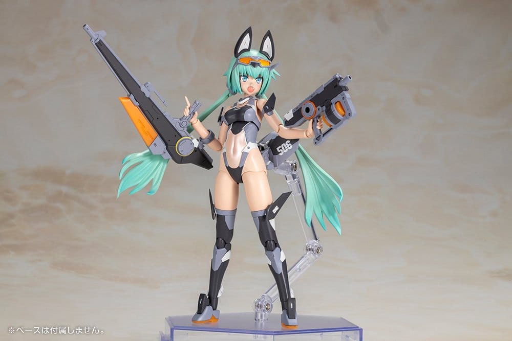 Frame Arms Girl Maqueta Plastic Model Kit Stylet Swimsuit Low Visibility Ver. 16 cm