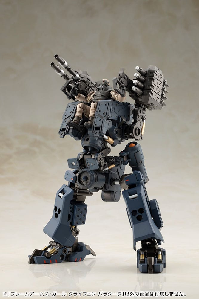 Frame Arms Girl Maqueta Plastic Model Kit Greifen Barracuda 15 cm
