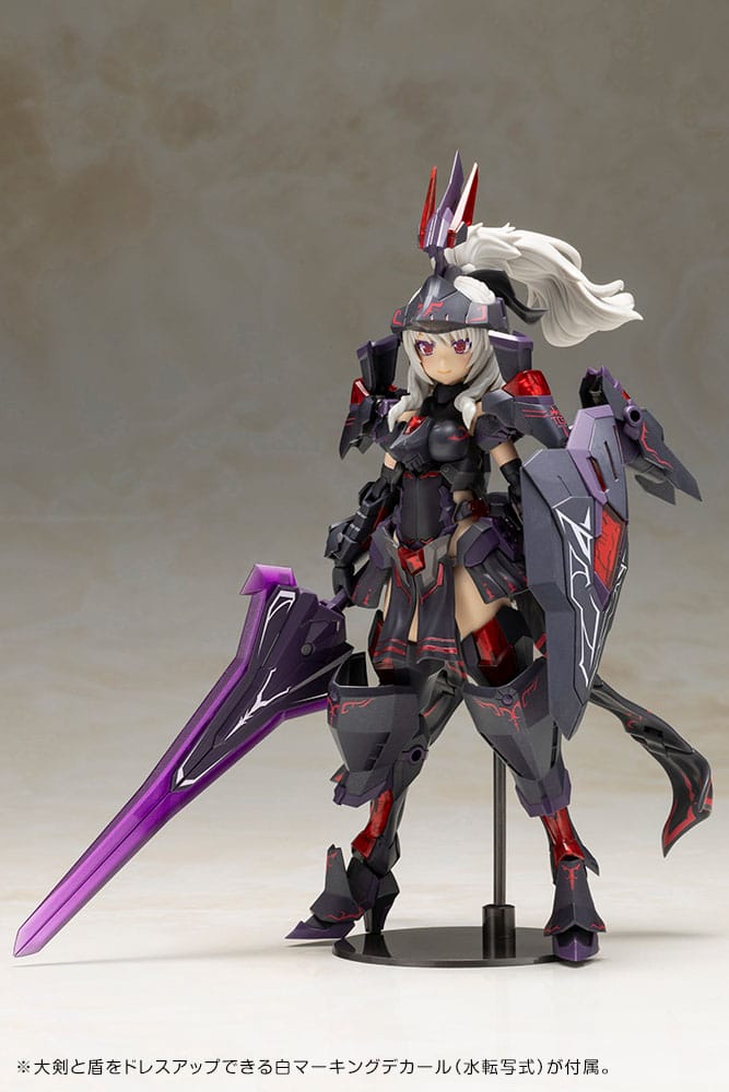 Frame Arms Girl Maqueta Plastic Model Kit Durga II Noire Ver. 17 cm