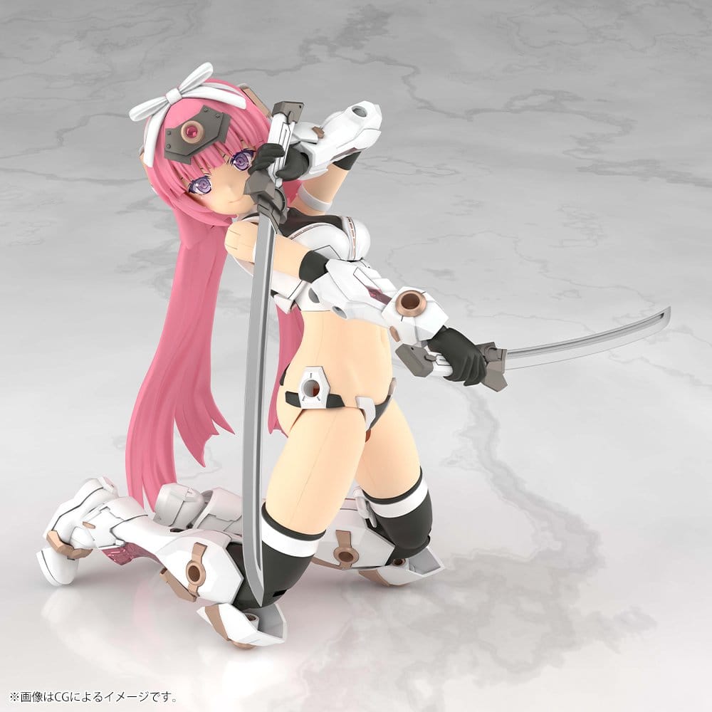 Frame Arms Girl Maqueta Plastic Model Kit Grand Scale Magatsuki Kikka 25 cm