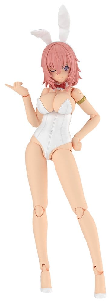 Frame Arms Girl Maqueta Plastic Model Kit Durga I Bunny Style White 18 cm Frikytopia