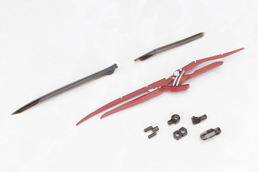 Kotobukiya M.S.G. Accesorios para Maquetas Plastic Model Kit Virtuous Style 15 Silhouette Sword Deep Red Ver. 14 cm Frikytopia