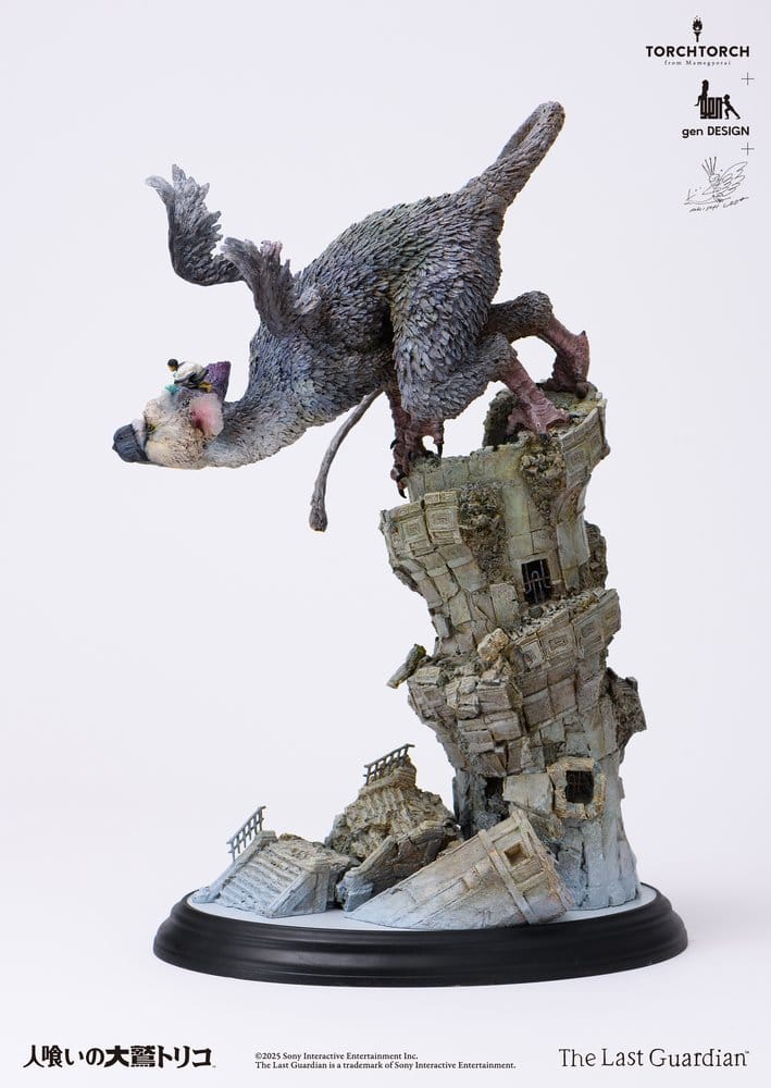 The Last Guardian Estatua de Arte Trico por Akishi Ueda 50 cm