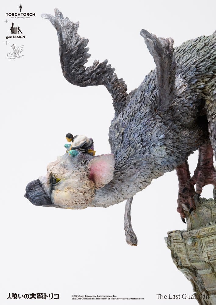The Last Guardian Estatua de Arte Trico por Akishi Ueda 50 cm
