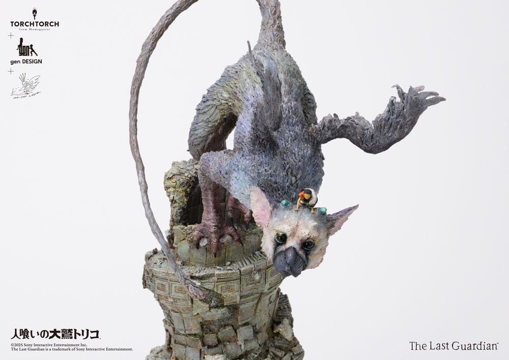 The Last Guardian Estatua de Arte Trico por Akishi Ueda 50 cm