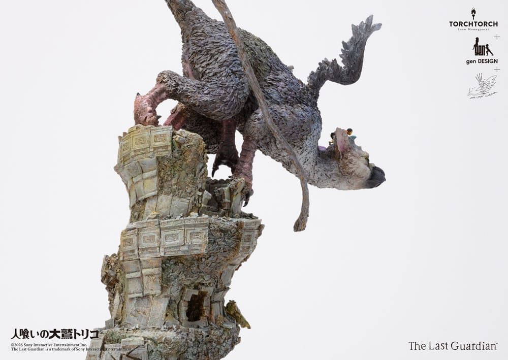 The Last Guardian Estatua de Arte Trico por Akishi Ueda 50 cm