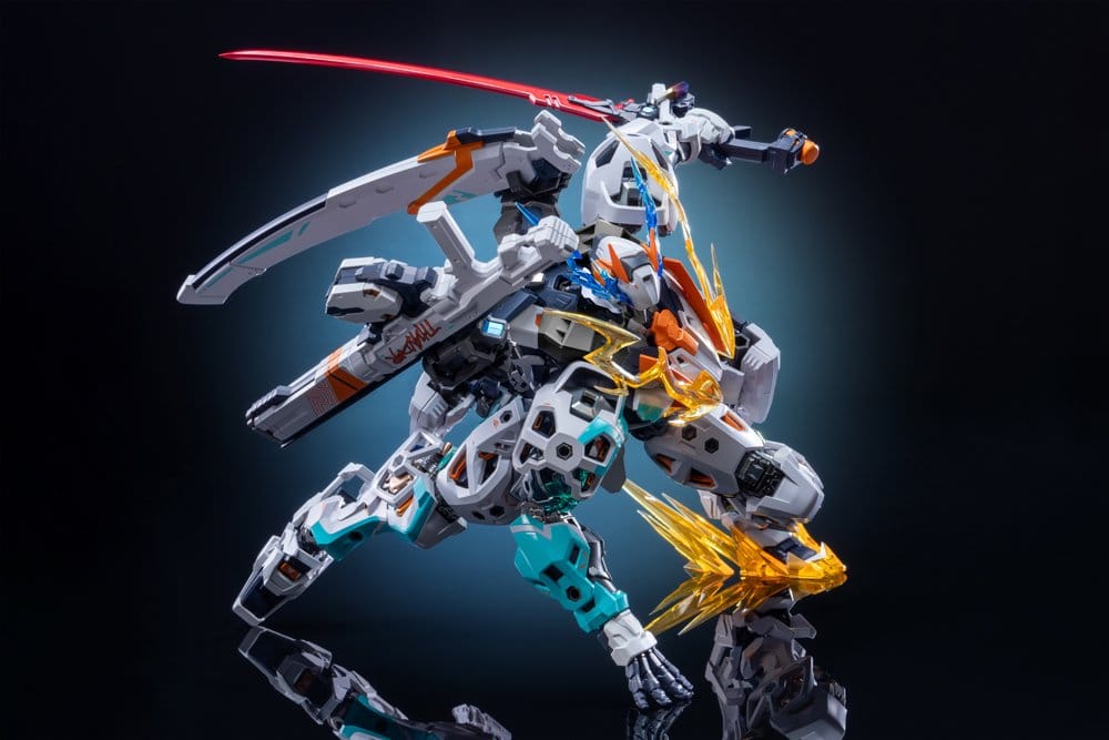 Hexa Gear Figura 1/24 V-Thor Assault Type "Ji Rei" (Swift Thunder) 23 cm