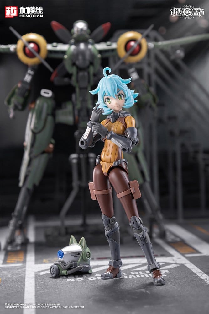 Rusted Brier Maqueta Plastic Model Kit 1/12 Rhande Koskinen & RTP-10A cutting edge V-HS Tactical Fighter 20 cm