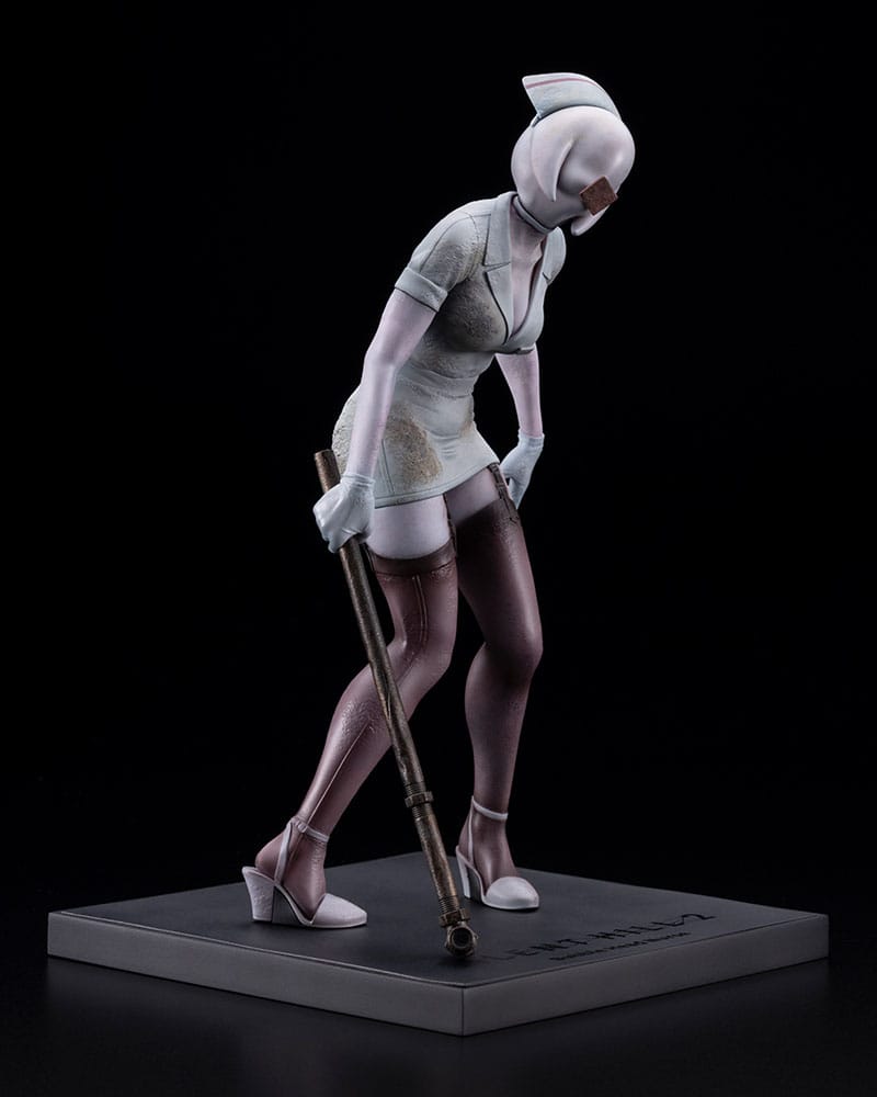 Silent Hill 2 Estatua Oshi Works PVC Bubble Head Nurse 22 cm