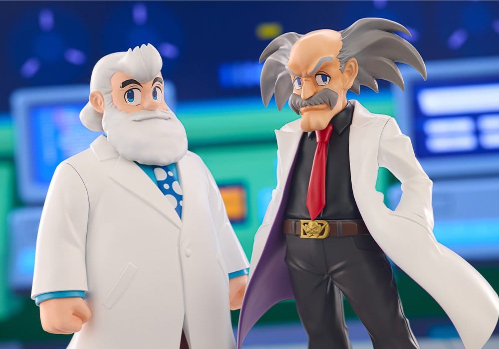 Mega Man Pack de 2 Figuras PVC Oshi Works Dr. Wily &amp; Dr. Light