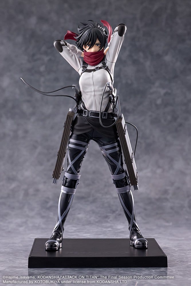 Attack on Titan: The Final Season Figura PVC Oshi Works Mikasa Ackerman The Final Season Ver. 25 cm