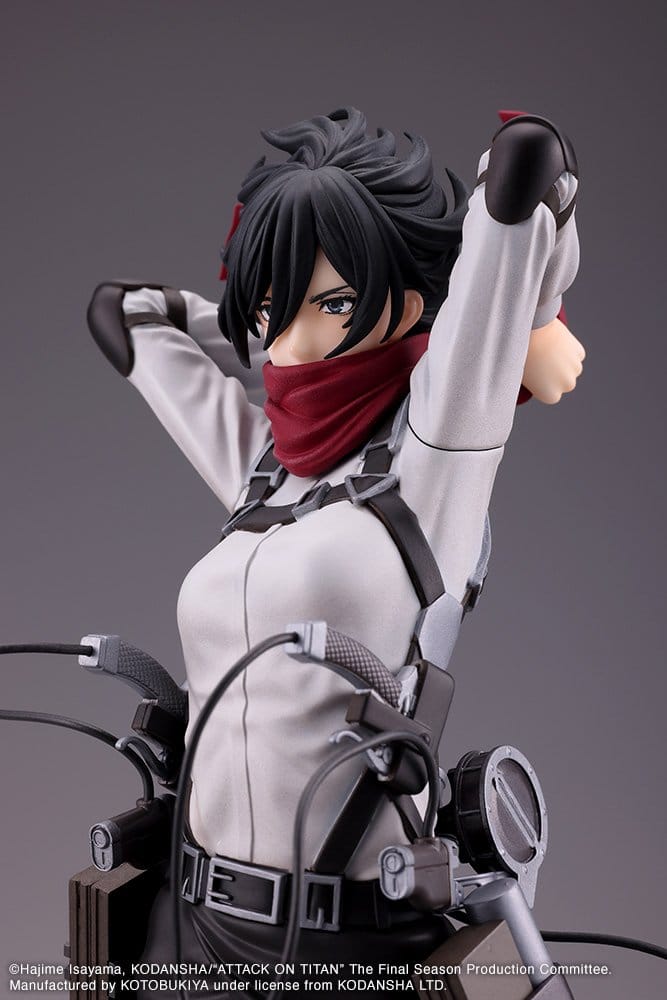 Attack on Titan: The Final Season Figura PVC Oshi Works Mikasa Ackerman The Final Season Ver. 25 cm