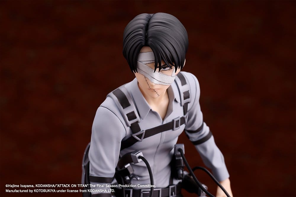 Attack on Titan: The Final Season Figura PVC Oshi Works Levi Ackerman The Final Season Ver. 20 cm