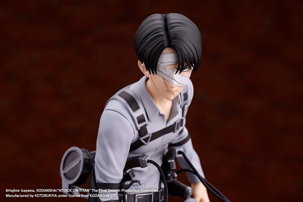 Attack on Titan: The Final Season Figura PVC Oshi Works Levi Ackerman The Final Season Ver. 20 cm