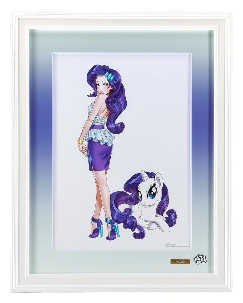 My Little Pony Litografia Chara Fine Graph Bishoujo Rarity 43 cm Frikytopia