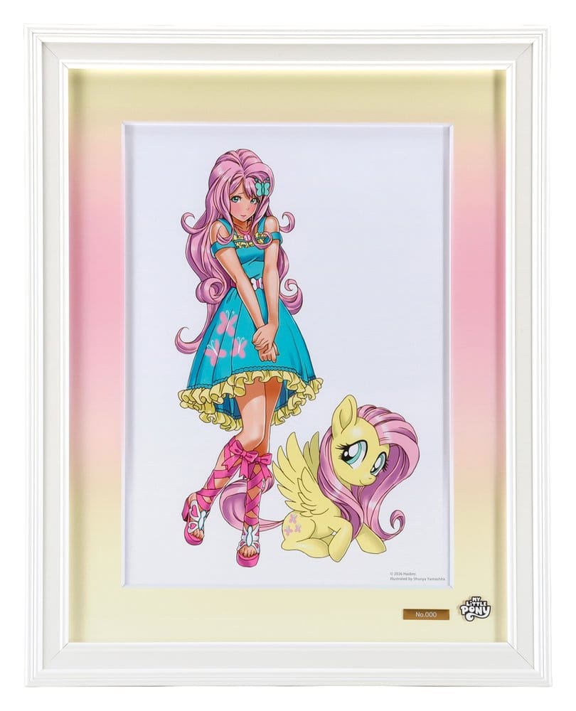 My Little Pony Litografia Chara Fine Graph Bishoujo Fluttershy 43 cm Frikytopia