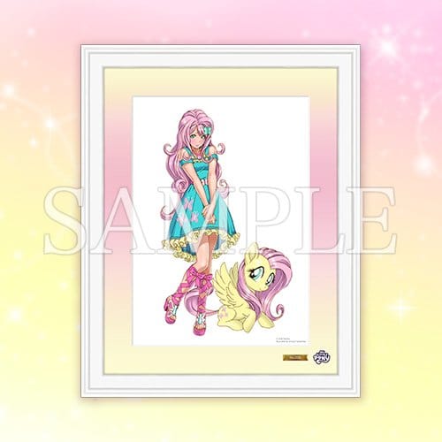 My Little Pony Litografia Chara Fine Graph Bishoujo Fluttershy 43 cm