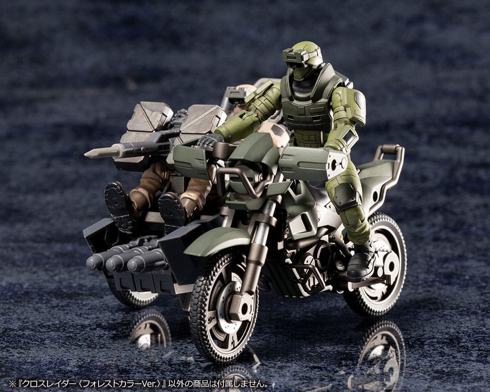 Hexa Gear Maqueta Plastic Model Kit 1/24 Alternative Cross Rider Forest Color Ver. 10 cm