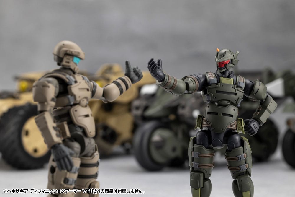 Hexa Gear Maqueta Plastic Model Kit 1/24 Definition Armor VT1 12 cm