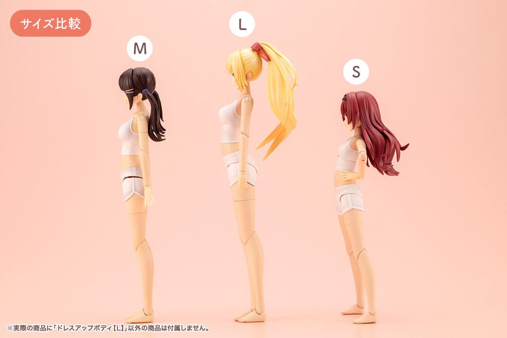 Sousai Shojo Teien Accesorios para las Figuras 1/10 Dress Up Body Size L